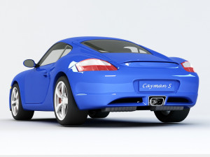 porsche cayman 3D-Modell