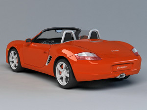 porsche 718 boxster 3D Model