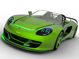 porsche carrera gt Model 3D