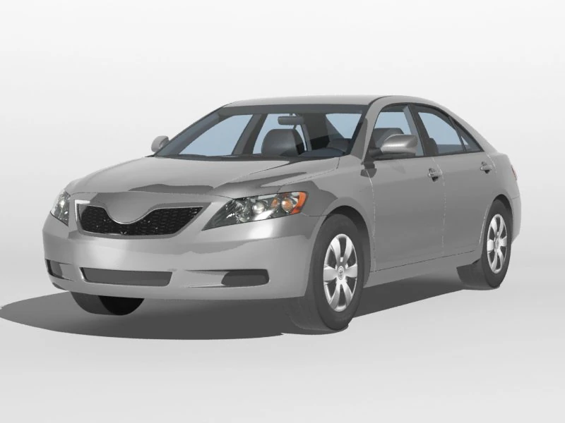 toyota camry 3D Model .c4d .max .obj .3ds .fbx .stl .blend