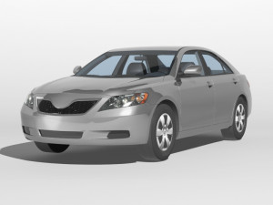 toyota camry Modèle 3D