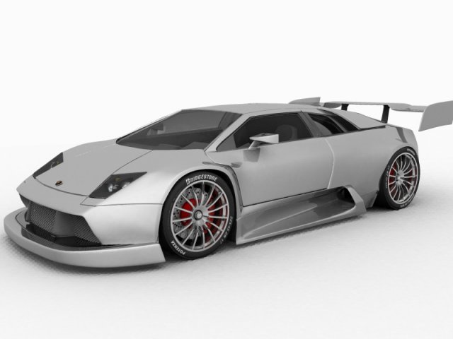 lamborghini diablo gtr 3D 모델 .c4d .max .obj .3ds .fbx .stl .blend 