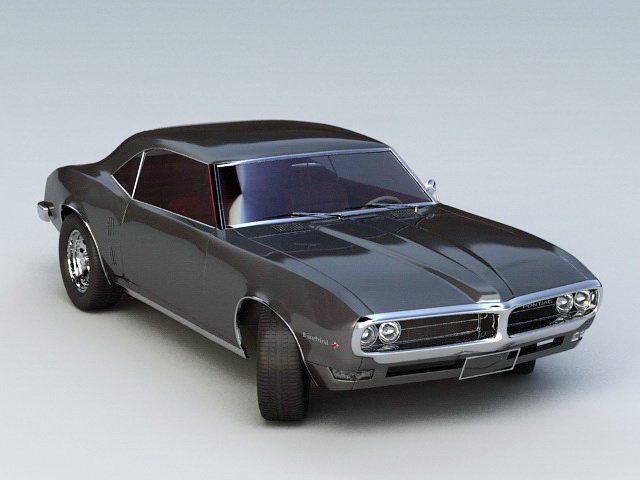 pontiac firebird Modèle 3D .c4d .max .obj .3ds .fbx .stl .blend 