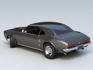 pontiac firebird Modèle 3D