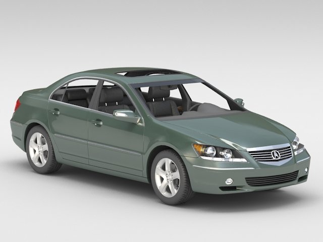 acura rl 3D मॉडल .c4d .max .obj .3ds .fbx .stl .blend 
