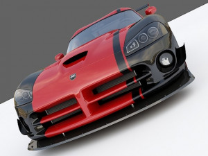 dodge viper 3D Model