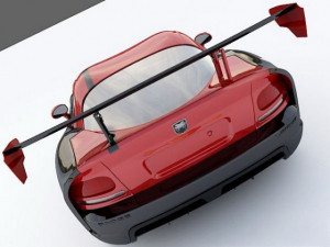 dodge viper 3D 模型