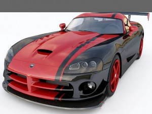 dodge viper 3D 模型