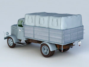 mercedesa l3000 Model 3D