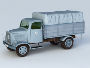 mercedes l3000 3D 모델