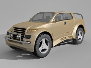 suv concept 3D 모델