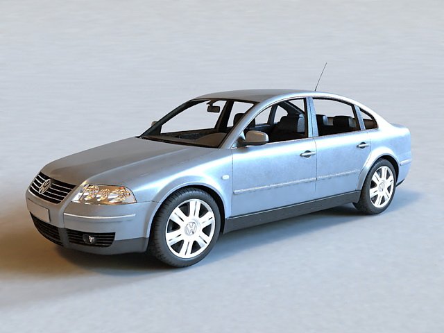 volkswagen passat Modelo 3D .c4d .max .obj .3ds .fbx .stl .blend 