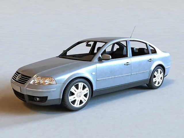 volkswagen passat 3D Model .c4d .max .obj .3ds .fbx .stl .blend 