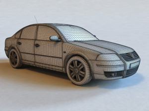 volkswagen passat Modelo 3D