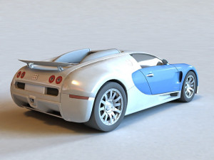 bugatti veyron 3D Model