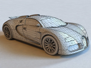 bugatti veyron 3D Model