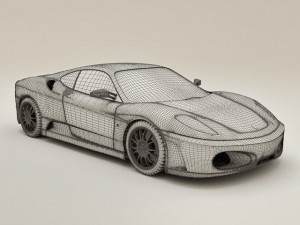 ferrari f430 3D Model