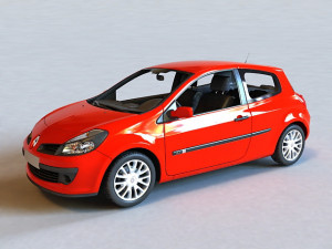 renault clio iii Modello 3D