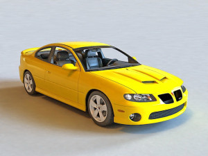 pontiac gto 2005 3D Model