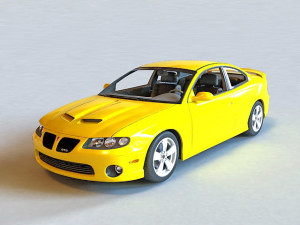 pontiac gto 2005 3D Model