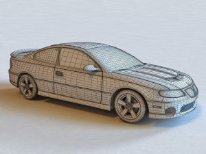 pontiac gto 2005 3D Model