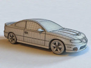 pontiac gto 2005 3D Model