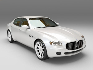 maserati quattroporte 3D Model