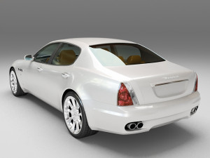 maserati quattroporte 3D Model