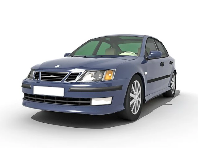 saab 3D Model .c4d .max .obj .3ds .fbx .stl .blend