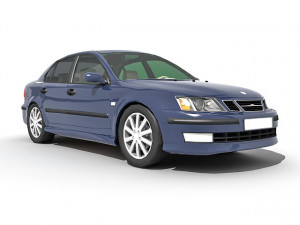 saab 3D 模型