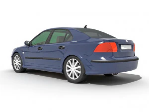 saab 3D Model