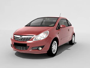 opel corsa 3D Model