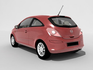 opel corsa Modelo 3D