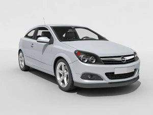 opel astra gtc Modello 3D