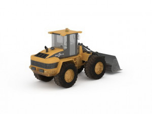wheel loader 3D Model