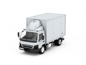 mitsubishi truck 3D-Modell