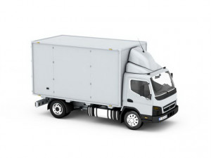 mitsubishi truck 3D-Modell