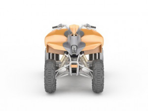 atv quad bike Modelo 3D