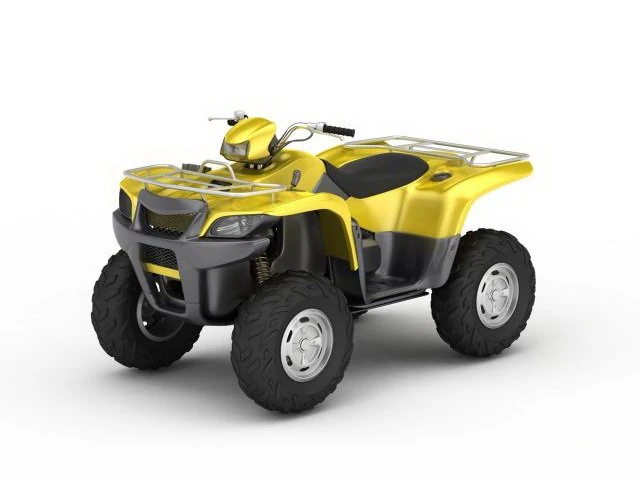 atv quad bike 3D Model .c4d .max .obj .3ds .fbx .stl .blend 