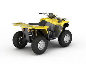 atv quad bike 3D Model