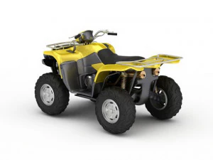 atv quad bike 3D Model