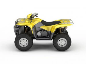 atv quad bike 3D Model