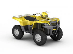 atv quad bike 3D Model