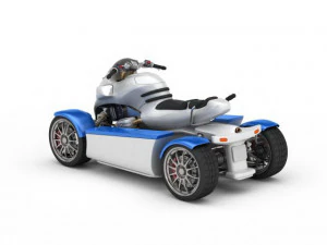 atv electric scooter 3D Model