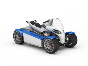atv electric scooter 3D Model
