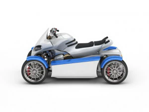 atv electric scooter 3D Model