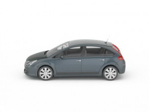 citroen c4 3D 模型