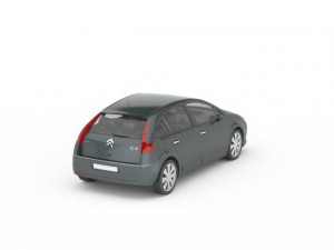 citroen c4 3D 模型