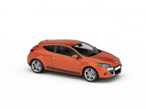 renault megane sport 3D Model