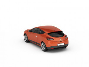 renault megane sport 3D Model